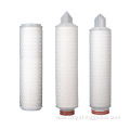 High Flow PP PVDF Pleated Water Filter Cartridge